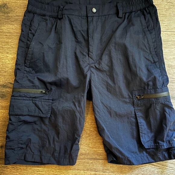 Ochenta Other - Blacknavy technical utility cargo shorts